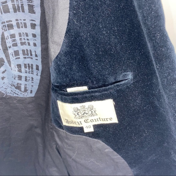 Juicy Couture Velour Sports Coat - Picture 5 of 10